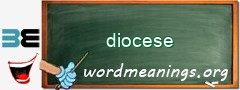 WordMeaning blackboard for diocese